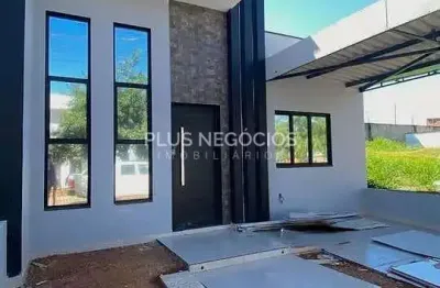 Casa nova à venda no residencial jardins, sorocaba - 3 dormitórios, área gourmet e modernidade por