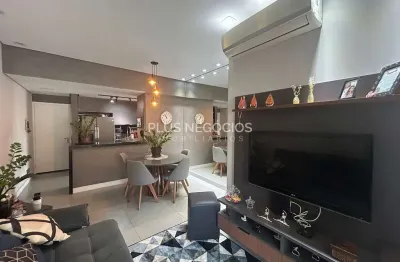 Apartamento no vitrine esplanada totalmente mobiliado. 2 dormitórios, sendo 1 suíte com closet. est