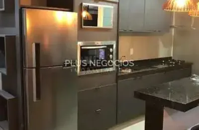 Flat mobiliado para locação otima localização, jardim américa, sorocaba, sp