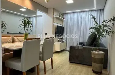 Apartamento no condomínio eco park em sorocaba com 2 dormitórios, lazer completo, segurança 24h e e