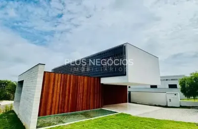 Casa de alto padrao à venda 4 suítes área gourmet piscina, alphaville nova esplanada 3, votorantim,