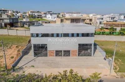 Galpão comercial para locação - piso térreo disponível, alphaville nova esplanada, votorantim, sp