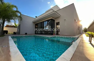 Casa térrea à venda no alphaville nova esplanada – 3 suítes, piscina, área gourmet e localização pr