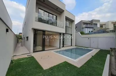Casa para venda e locação 4 suítes área gourmet piscina, alphaville nova esplanada, votorantim, sp