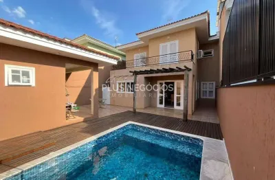 Casa para locação 3 dormitórios área gourmet e piscina condomínio com lazer completo, aparecidinha,