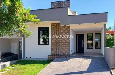 Casa térrea moderna com 3 suítes e espaço gourmet – terras de são francisco sorocaba