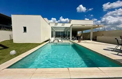 Casa de alto padrão à venda e locação no condomínio vila toscana com automação completa e piscina a