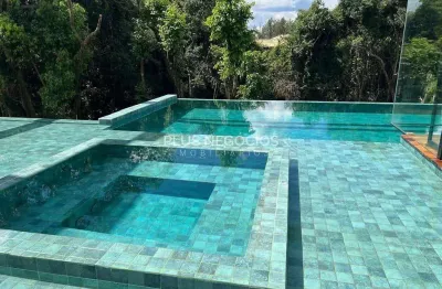 Casa de alto luxo à venda em condomínio verde de sorocaba com bosque privativo e projeto exclusivo