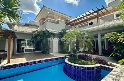 Casa em condomínio à venda 4 suítes piscina área gourmet, Condomínio Sunset, Parque Campolim, Soroc