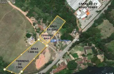 Terreno à venda, 7689 m² por r$ 535.000,00 - chácaras rurais de guararema - jacareí/sp
