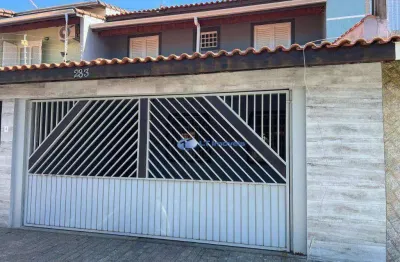 Sobrado com 3 dormitórios para alugar, 130 m² por r$ 3.200,00/mês - jardim santa maria - jacareí/sp