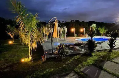 Chácara à venda, 8000 m² por r$ 800.000,00 - rio abaixo - jacareí/sp