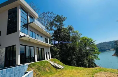 Casa nova e moderna no recanto dos pássaros ( pé na água )