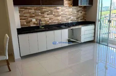 Apartamento com 2 dormitórios, 77 m² - venda por r$ 340.000,00 ou aluguel por r$ 2.778,00/mês - vila aprazível - jacareí/sp