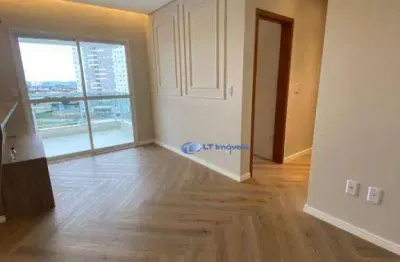 Apartamento com 2 dormitórios para alugar, 66 m² por r$ 4.445/mês - villa branca - jacareí/sp