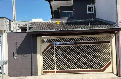 Sobrado com 2 dormitórios para alugar, 140 m² por r$ 4.000/mês - villa branca - jacareí/sp