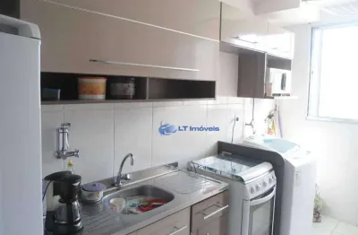 Apartamento com 2 dormitórios para alugar, 44 m² por r$ 1.690,00/mês - villa branca - jacareí/sp