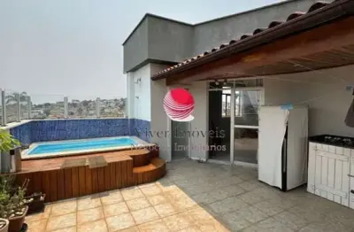 Cobertura com 4 quartos à venda na rua joão bernardino santos, 81, jardim paquetá, belo horizonte por r$ 760.000