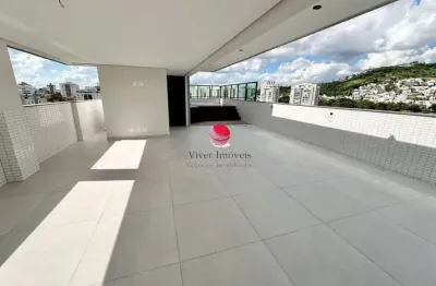 Cobertura com 5 quartos à venda na rua castelo de alcobaça, 330, castelo, belo horizonte por r$ 2.747.000
