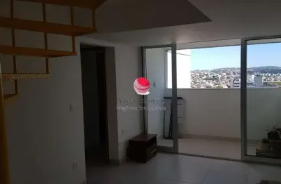 Cobertura com 2 quartos para alugar na rua professor domício murta, 80, ouro preto, belo horizonte por r$ 3.500