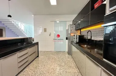 Casa em condomínio fechado com 4 quartos à venda na rua saturno, 132, portal do sol, contagem por r$ 3.310.000