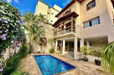 Casa com 5 quartos à venda na rua desembargador alarico barroso, 555, ouro preto, belo horizonte por r$ 2.300.000