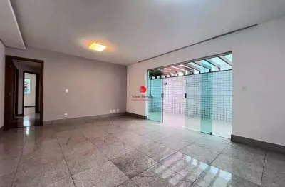 Apartamento com 4 quartos para alugar na furtado de menezes, 480, santa rosa, belo horizonte por r$ 4.500
