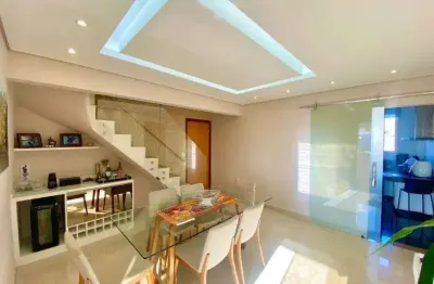 Cobertura com 3 quartos à venda na rua cantor luiz gonzaga, 209, castelo, belo horizonte por r$ 1.150.000