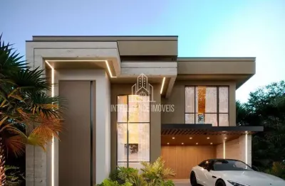 ** casa à venda em condomínio com 3 suítes sendo uma master com closet, móveis planejados no florai