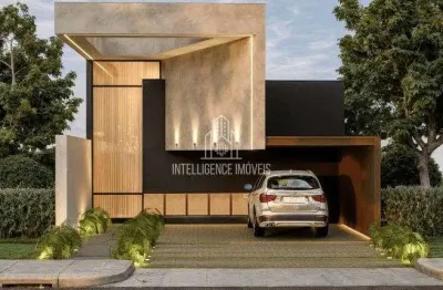 ** casa à venda em condomínio com 3 suítes sendo uma master em 135m² construídos no florais pérola,