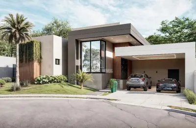 ## casa à venda em condomínio com 3 suítes sendo 1 suíte master, gourmet com churrasqueira no condo