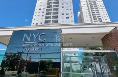 Apartamento para Locação no Edifício NYC | 79 m² | 03 Quartos (01 Suíte) | Jardim das Américas – Cu