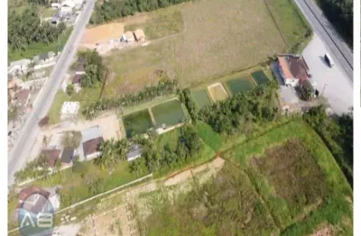 Terreno à venda,  18.500 m² por r$ 4.200.000,00 - urubuquara - garuva/sc