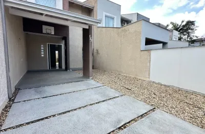 Sobrado geminado com 1 suíte e mais 2 quartos a venda no bairro costa e silva - joinville sc. valor r$610.000,00