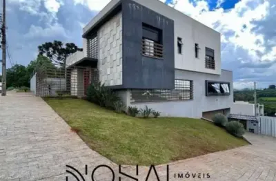 Casa mobiliada com piscina para venda no bairro vila estrela em ponta grossa