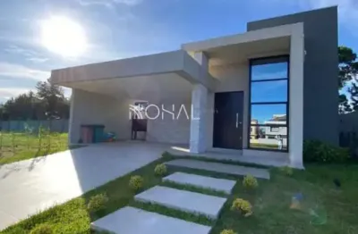 Casa no condomínio terras alphaville em condomínio à venda em ponta grossa - pr