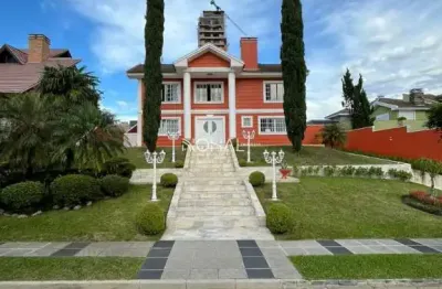 Residência alto luxo no royal park 4 suítes, com piscina em ponta grossa