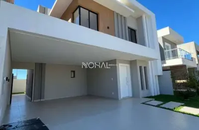 Sobrado  no condomínio paysage doman em ponta grossa om 3 quartos sendo 1 suíte