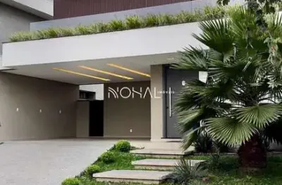 Casa semimobiliada à venda com 3 suítes no condomínio terras alphaville