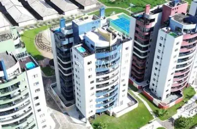 Cobertura com 3 quartos sendo 1 suíte no resort ilhas do caribe, matinhos
