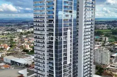 Apartamento a venda mobiliado com 3 suítes no cotê d´azur oficinas, ponta grossa