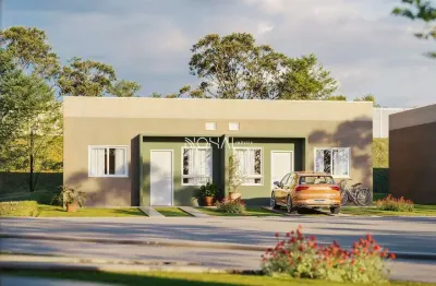 Casa na planta à venda em Uvaranas com 2 quartos - Recanto Valencia