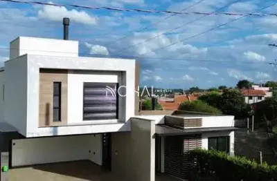 Residência a venda com 4 suítes, semi  mobiliada Ponta Grossa. Ecoville