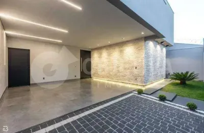 Excelente casa nova a venda no bairro novo mundo em uberlândia