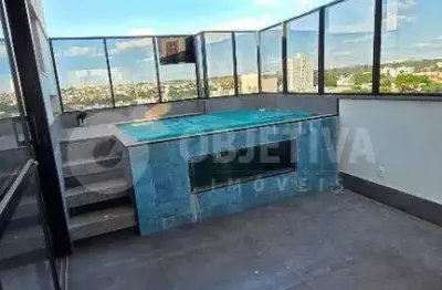 Incrível cobertura duplex a venda localizada no bairro santa mônica em uberlândia