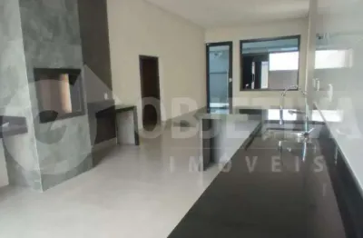 Encantadora casa nova com conceito integrado e espaço amplo a venda no bairro jardim ipanema em uberlândia