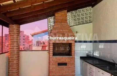 Cobertura à venda, 4 quartos, 2 suítes, 3 vagas, santa monica - uberlandia/mg