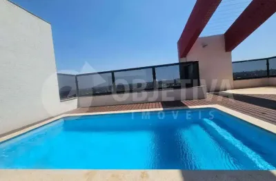 Cobertura à venda, 4 quartos, 4 suítes, 5 vagas, centro - uberlandia/mg