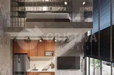 Loft à venda, 1 quarto, 1 suíte, 1 vaga, umuarama - uberlandia/mg