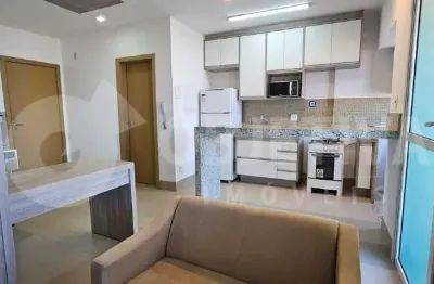 Apartamento tipo flat mobiliado disponível para aluguel no bairro morada da colina em uberlândia